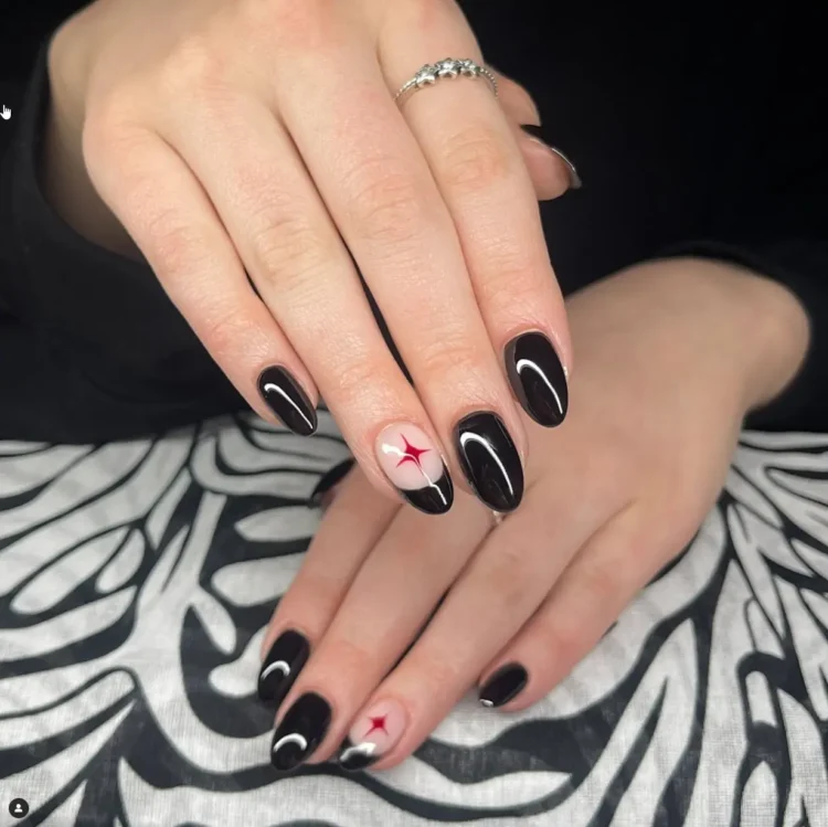 custom nail art design