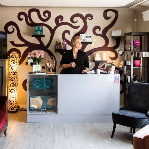 inSpirit Beauty Salon and Spa Reception With Kim