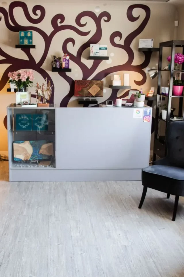 Salon and Spa Reception Area