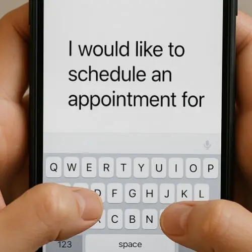 Step 1 Schedule a Treatment